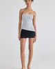 Urban Outfitters Urban Outfitters UO Afterparty Studded Asymmetric Side-Slit Tube Top in Grey, Women's at Urban Outfitters - 2
