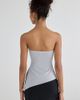 Urban Outfitters Urban Outfitters UO Afterparty Studded Asymmetric Side-Slit Tube Top in Grey, Women's at Urban Outfitters - 4