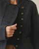 Urban Outfitters Urban Outfitters UO Beverly Wool Blend Asymmetric Band Jacket in Navy, Women's at Urban Outfitters - 5