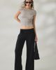 Urban Outfitters Urban Outfitters UO Charli Low-Rise Flare Trouser Pants in Black, Women's at Urban Outfitters - 3