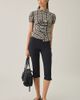 Urban Outfitters Urban Outfitters UO Cleo Check Puff Sleeve Asymmetric Button-Down Blouse in Khaki Check, Women's at Urban Outfitters - 4