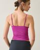 Urban Outfitters Urban Outfitters UO Date Night Lace Trim Cropped Cami in Blue, Women's at Urban Outfitters - 2