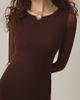Urban Outfitters Urban Outfitters UO Dusk-To-Dawn Mesh Asymmetric Ruffle High-Low Maxi Dress in Brown, Women's at Urban Outfitters - 2