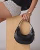 Urban Outfitters Urban Outfitters UO Ella Buckled Crescent Shoulder Bag in Black, Women's at Urban Outfitters - 1