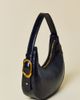 Urban Outfitters Urban Outfitters UO Ella Buckled Crescent Shoulder Bag in Black, Women's at Urban Outfitters - 3