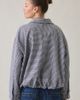 Urban Outfitters Urban Outfitters UO Harper Funnel Neck Bomber Jacket in Blue, Women's at Urban Outfitters - 3