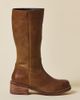 Urban Outfitters Urban Outfitters UO Leather Pull-On Boots in Tan, Women's at Urban Outfitters - 2