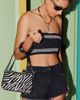 Urban Outfitters Urban Outfitters UO Lola Beaded Bag in Zebra, Women's at Urban Outfitters - 1