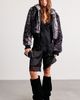 Urban Outfitters Urban Outfitters UO Maddy Cropped Faux Fur Hooded Jacket in Brown, Women's at Urban Outfitters - 3