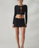 Urban Outfitters Urban Outfitters UO Modern Muse Lace Trim Skort 2-Piece Set in Black, Women's at Urban Outfitters - 1