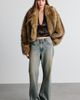 Urban Outfitters Urban Outfitters UO Party For You Velvet Plunging Halter Top in Brown, Women's at Urban Outfitters - 3