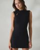 Urban Outfitters Urban Outfitters UO Right On Ponte Keyhole Cutout Mini Dress in Black, Women's at Urban Outfitters - 3