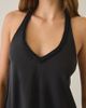Urban Outfitters Urban Outfitters UO Vanessa Studded Plunging V-Neck Halter Top in Black, Women's at Urban Outfitters - 4