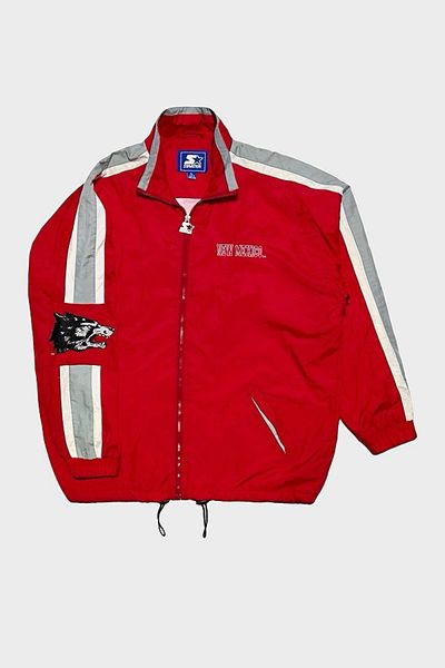 Urban Outfitters Vintage 1990's New Mexico Lobos Starter Jacket in Red, Men's at Urban Outfitters