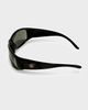Urban Outfitters Vintage 2000's Black Wraparound Sunglasses in Black, Women's at Urban Outfitters - 3