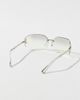 Urban Outfitters Zya Rimless Oversized Sunglasses in Grey, Women's at Urban Outfitters - 4