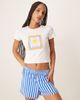 Urban Threads Urban Threads baby tee with placement summer sun print - part of a set-Multi - 1