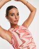 Urban Threads Urban Threads bodycon mini dress in pink marble print-Multi - 3