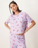Urban Threads Urban Threads oversized cropped tee with lobster heart print - part of a set-Multi - 1