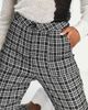 Urban Threads Urban Threads tailored pants in black check - part of a set - 3