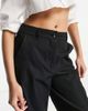 Urban Threads Urban Threads wide leg pants in black - 3