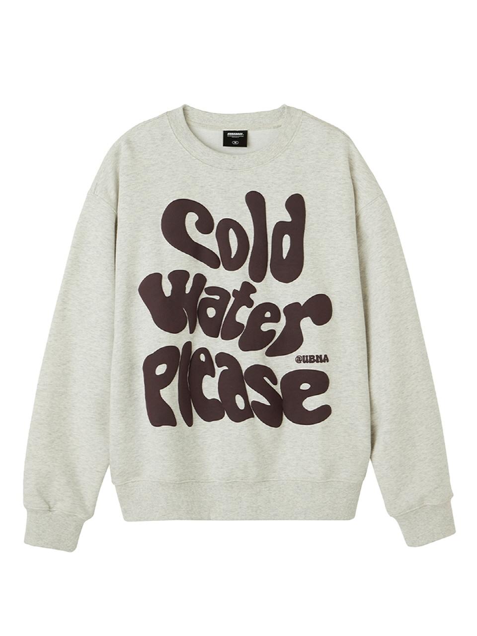 URBANAGE Cold Water Premium Overfit Sweatshirt [Light Brown]