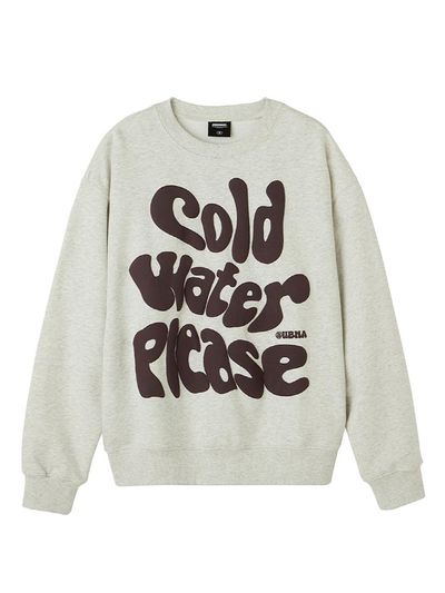 URBANAGE Cold Water Premium Overfit Sweatshirt [Light Brown]