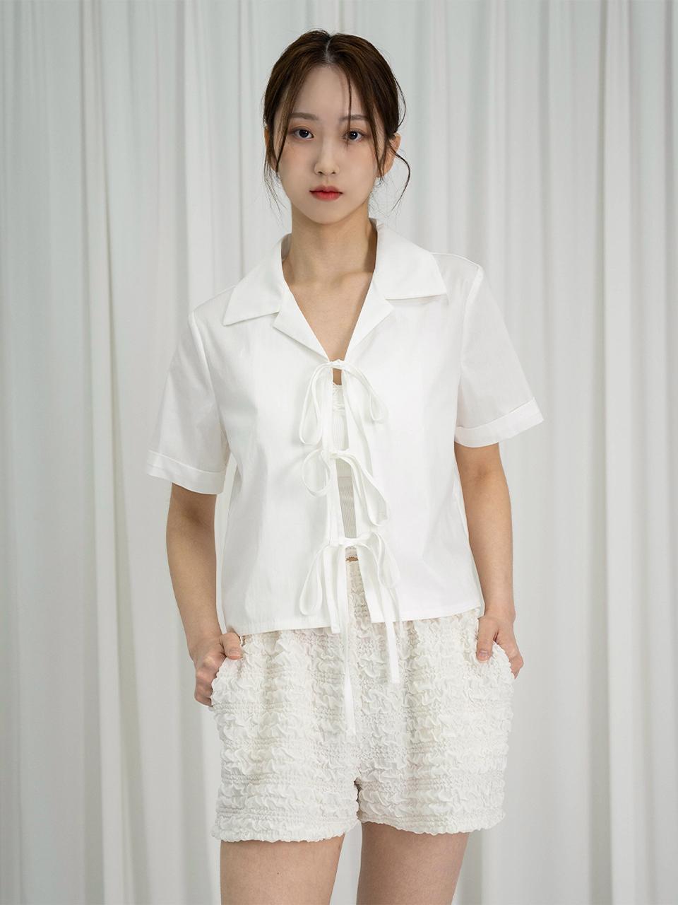 URBANIA Dear Ribbon Shirt Blouse (DDT0252)