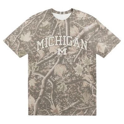 Uscape Apparel Men's Uscape Apparel Camo Michigan Wolverines Back Bay Heavyweight T-Shirt 