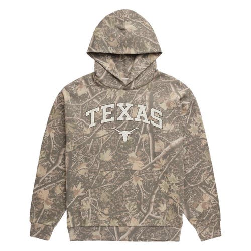 Uscape Apparel Men's Uscape Apparel Camo Texas Longhorns Back Bay Fleece Hoodie 