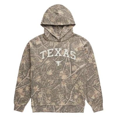 Uscape Apparel Men's Uscape Apparel Camo Texas Longhorns Back Bay Fleece Hoodie 