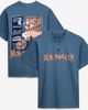 Uscape Apparel Unisex Uscape Apparel Blue Host City U.S. Soccer x Los Angeles 2026 Graffiti Vintage T-Shirt  - 1