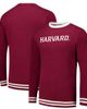 Uscape Apparel Unisex Uscape Apparel Crimson Harvard Crimson Renew Knit Vintage Pullover Sweater  - 1