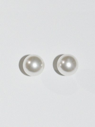usite Bold Pearl Earrings (Silver 925)