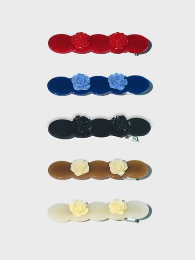 usite Field Flower Hair Pin (2PCS 1SET) [5COLOR]