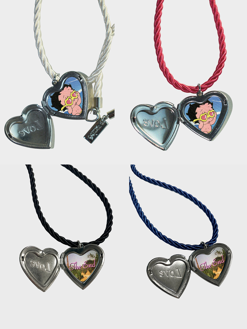 usite Necklace For Lovely_4Colors