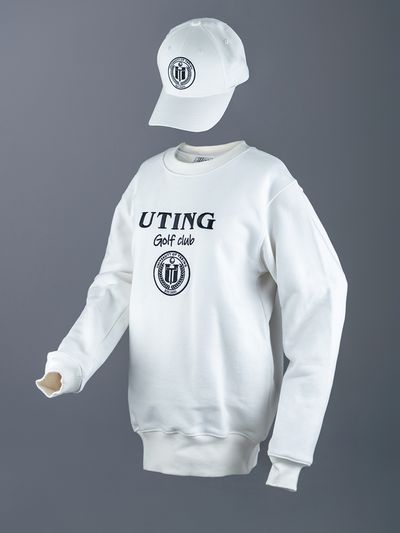 UTINGGOLF Golf Club Sweatshirt - White