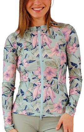 UV Skinz UV Skinz Long Sleeve Full Zip Rash Guard