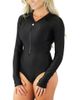 UV Skinz UV Skinz Long Sleeve Half Zip Swimsuit - 1