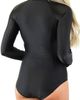 UV Skinz UV Skinz Long Sleeve Half Zip Swimsuit - 3
