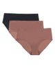 Uwila Warrior Uwila Warrior No Brainer Assorted 3-Pack Seamless Full Briefs - 3