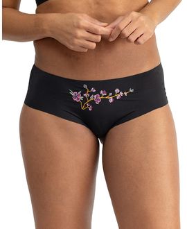 Uwila Warrior Uwila Warrior Women's Soft Seamless Briefs with Embroidery