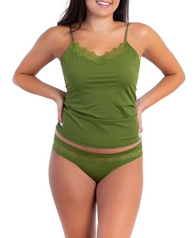 Uwila Warrior Uwila Warrior Women's Soft Seamless Camisole with Lace