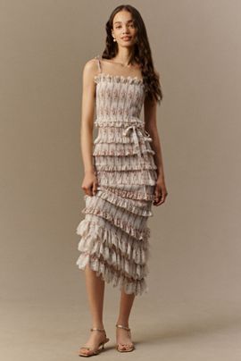 white christmas dresses The Veronica Dress in Navy Baroque Floral 20 / Navy Baroque Floral