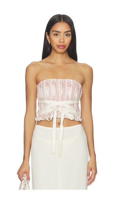 V. Chapman V. Chapman Sadie Strapless Top