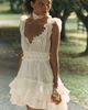 V. Chapman V. Chapman x Kristopher Brock Andalusia 100% Cotton Mini Dress - 1