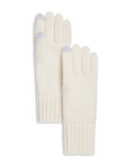 C By Bloomingdale's Cashmere C by Bloomingdale's Cashmere Rib Tech Gloves