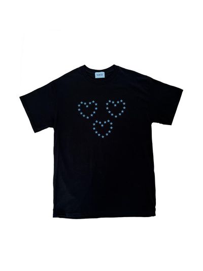 vaca. HEART T SHIRT [BLACK]