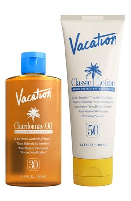 Vacation Vacation Leisure-Enhancing Sunscreen Summer Sunscreen Duo $41 Value 
