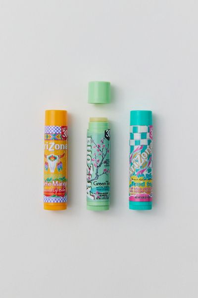 Vacation® Vacation Vacation AriZona Iced Tea SPF 30 Lip Balm Set in Assorted at Urban Outfitters